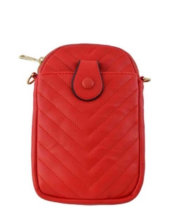 Fashion Mini Crossbody Bag Cell Phone Purse LM747V RED